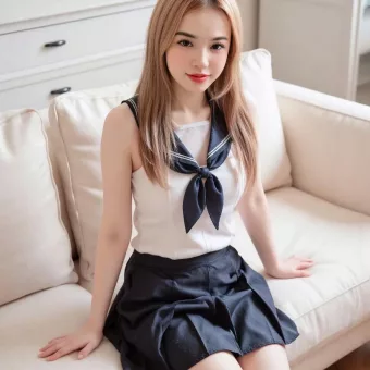 Michiko photo 3, asian, slim, blonde hair, 155 cm, 42 kg, Small bust, Hong Kong